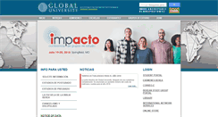 Desktop Screenshot of es.globaluniversity.edu