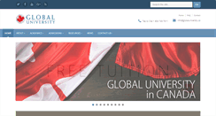 Desktop Screenshot of globaluniversity.ca